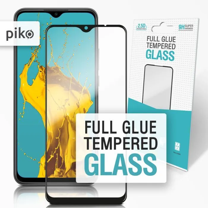 Скло захисне Piko Full Glue Xiaomi Redmi 9 Black (1283126503023)