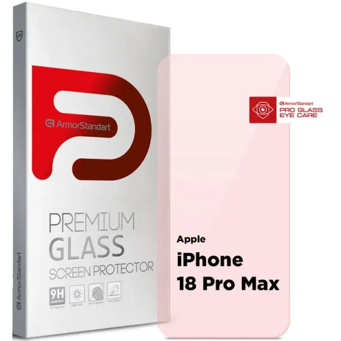 Скло захисне Armorstandart Pro Eye Care Apple iPhone 18 Pro Max (ARM92435)