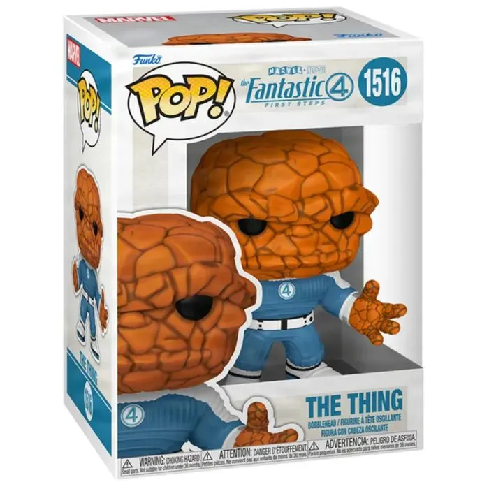 Фигурка Funko Pop Fantastic Four First Steps The Thing (83585) изображение 2