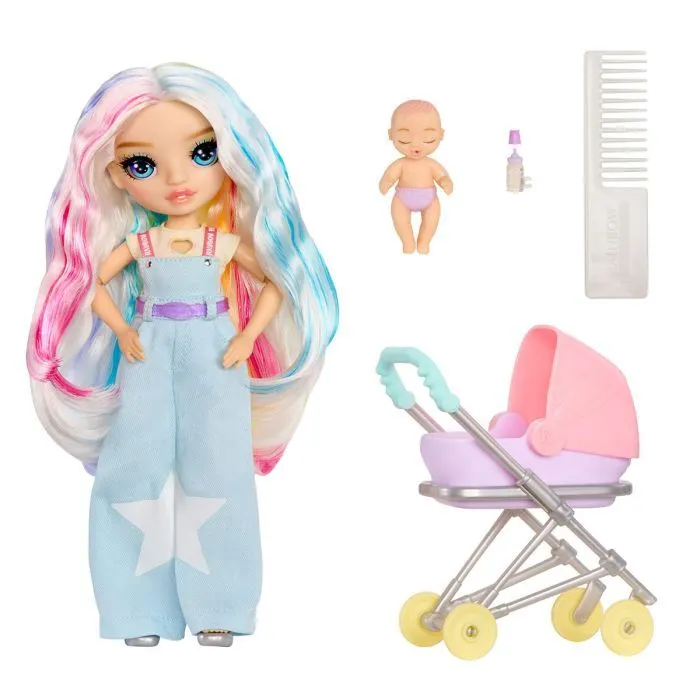 Лялька Rainbow High серії Junior High Babysitters — Амая (248477) зображення 4