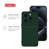 Чохол до мобільного телефона Intaleo SoftShell Apple iPhone 16 Pro Dark Green (1283126609282) зображення 3