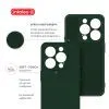 Чохол до мобільного телефона Intaleo SoftShell Apple iPhone 16 Pro Dark Green (1283126609282) зображення 5