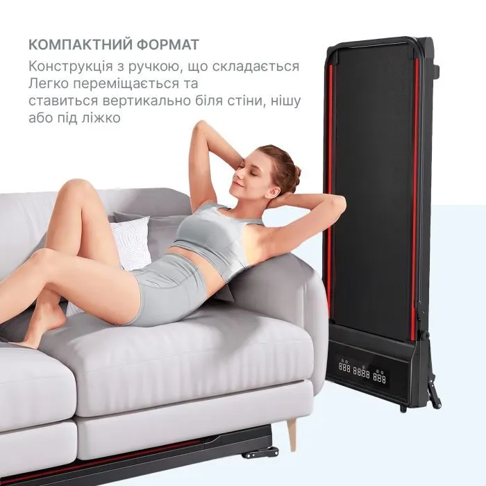 Бігова доріжка OfficePro TD089 2 HP 1-10 км/год 130 кг (TD089) зображення 8