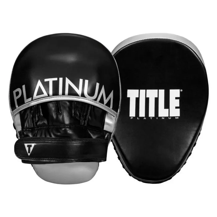 Лапи боксерські Title Platinum Prolific Punch Mitts - Black/Silver (PLPM BK/SV)