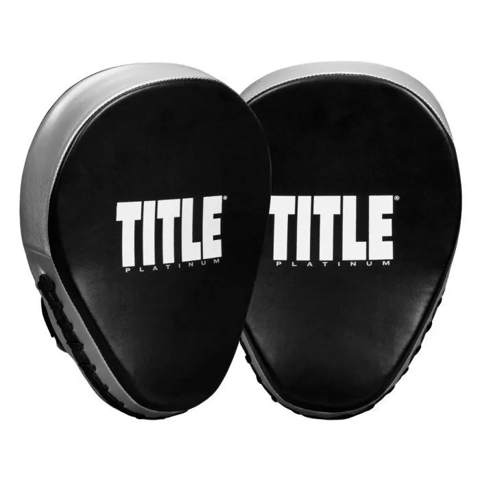 Лапи боксерські Title Platinum Prolific Punch Mitts - Black/Silver (PLPM BK/SV) зображення 2