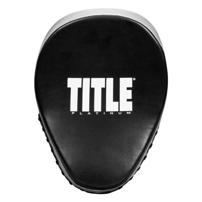 Лапи боксерські Title Platinum Prolific Punch Mitts - Black/Silver (PLPM BK/SV) зображення 4