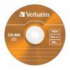 Диск CD Verbatim CD-RW 700Mb 12X SlimBox 5шт Color (43167) изображение 4