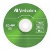 Диск CD Verbatim CD-RW 700Mb 12X SlimBox 5шт Color (43167) изображение 5