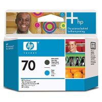 Печатающая головка HP No.70 Matte Black and Cyan (C9404A)