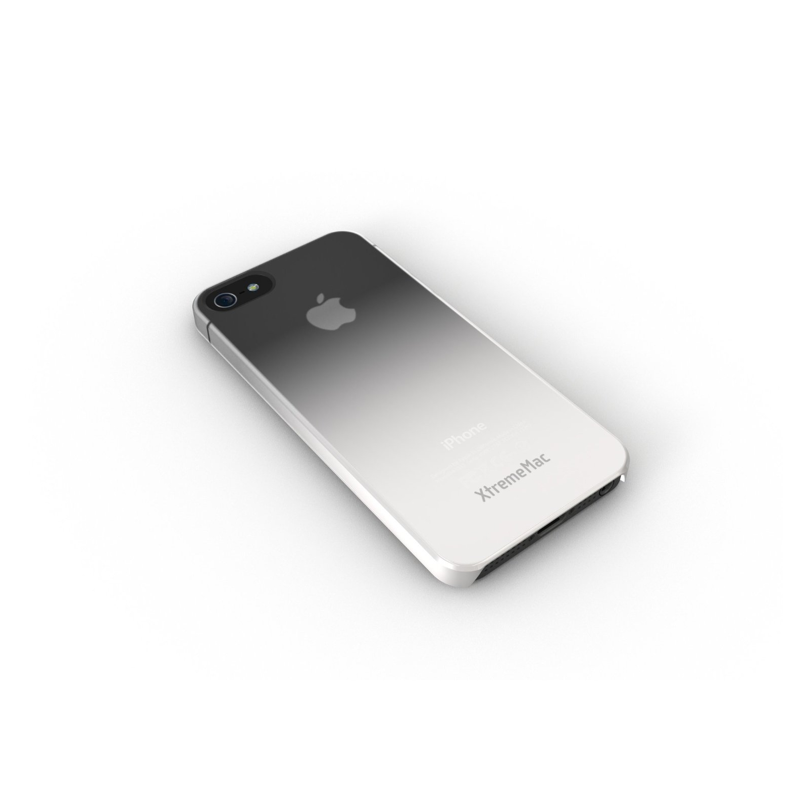 Чехол для мобильного телефона XtremeMac для Apple iPhone 5 Microshield Fade - Clear / Gray (IPP-MFN-03) изображение 3