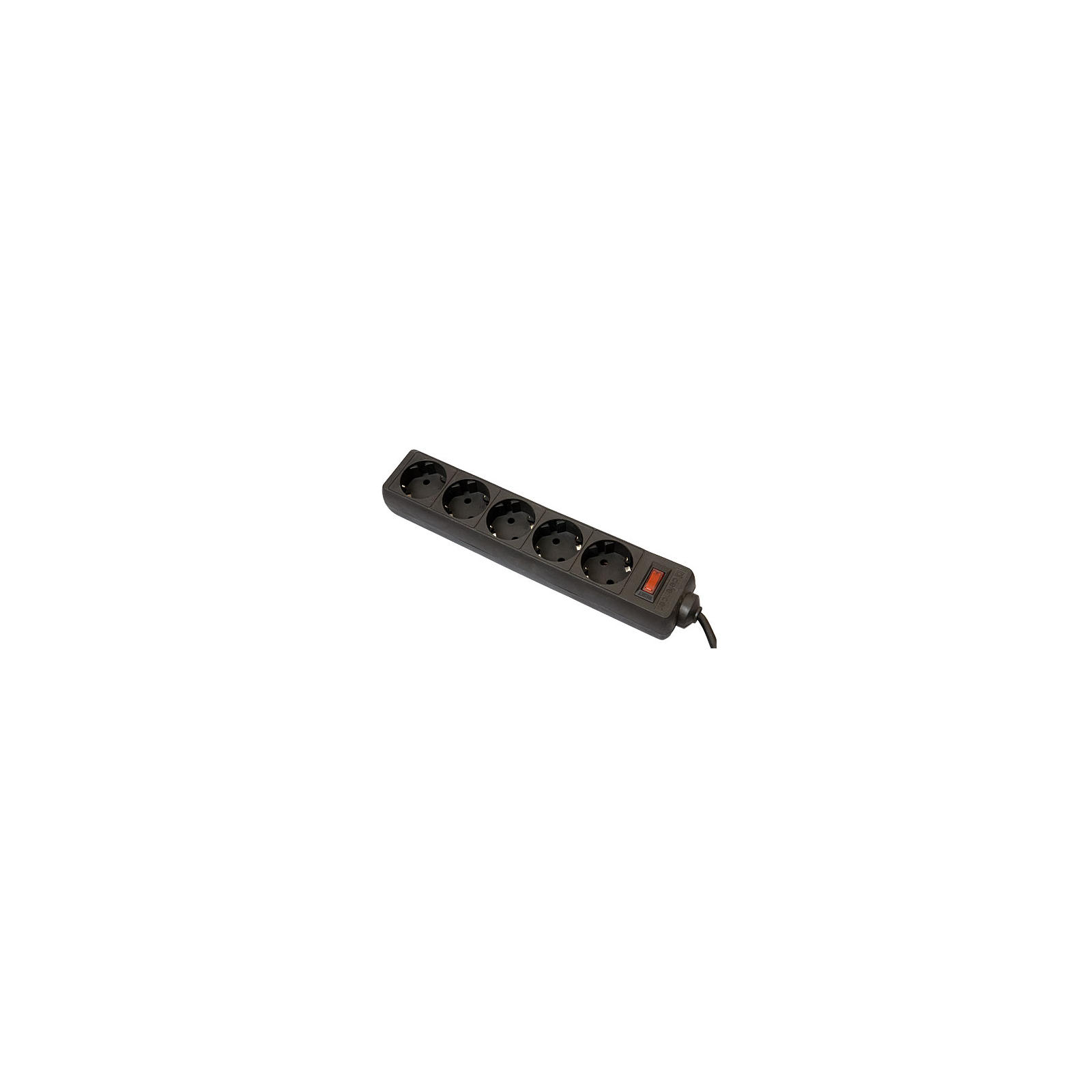 Сетевой фильтр питания Defender ES 1.8m 5 роз. black (99484)