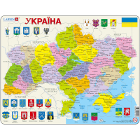 Пазл Larsen Карта Украины - политическая (K57)