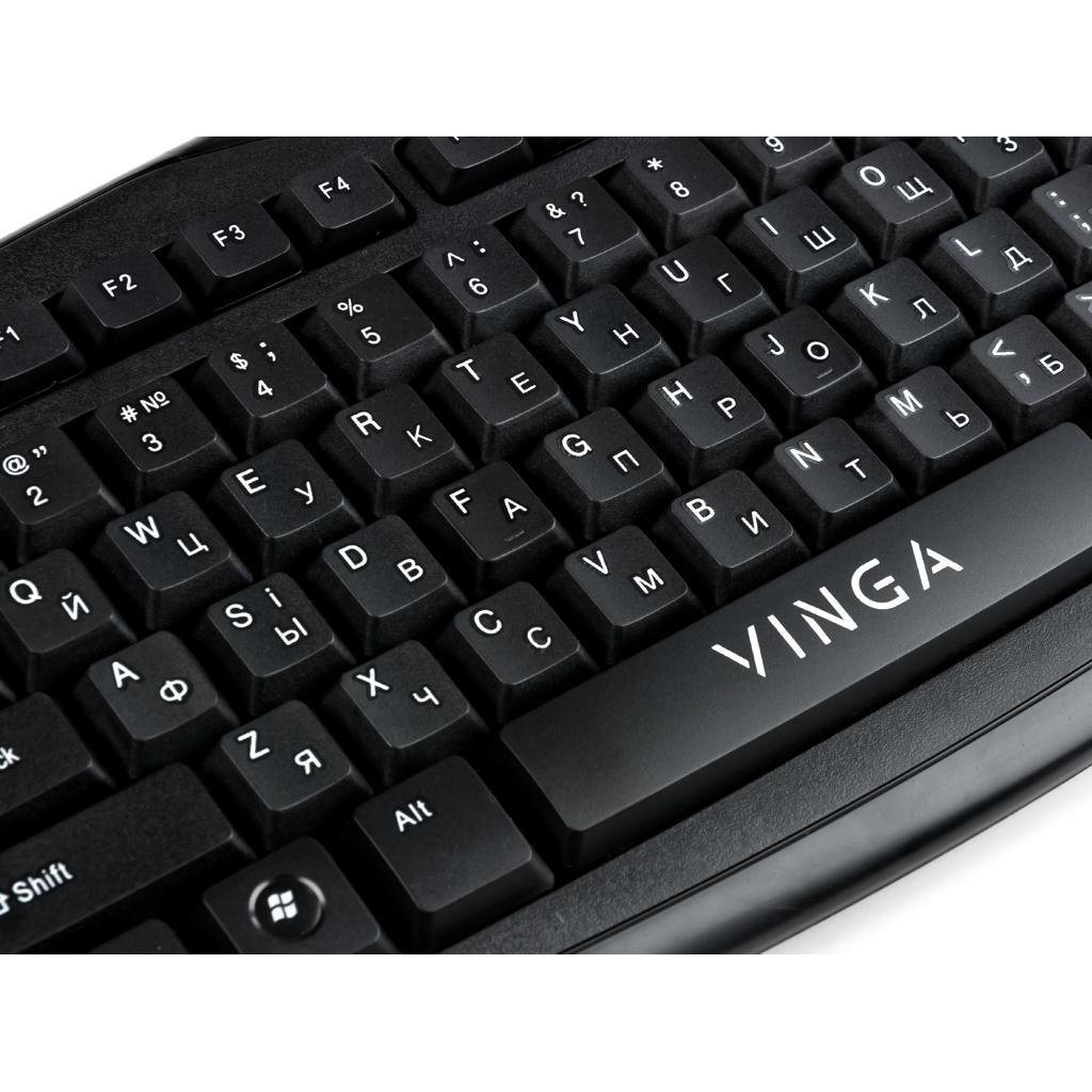 Клавиатура Vinga KB500BK изображение 4