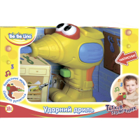 Развивающая игрушка BeBeLino Дрель ударная желтая (57043-2)