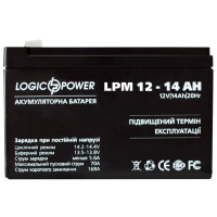 Фото - Батарея для ИБП Logicpower Батарея до ДБЖ  LPM 12В 14Ач  4161 (4161)