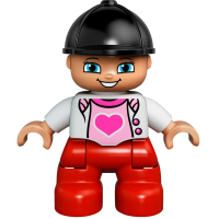 Конструктор LEGO Duplo Town Трейлер для лошадок (10807) изображение 10