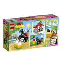 Конструктор LEGO Duplo Town Трейлер для лошадок (10807) изображение 11