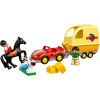 Конструктор LEGO Duplo Town Трейлер для лошадок (10807) изображение 2