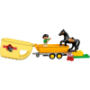 Конструктор LEGO Duplo Town Трейлер для лошадок (10807) зображення 5