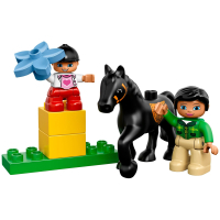 Конструктор LEGO Duplo Town Трейлер для лошадок (10807) изображение 8