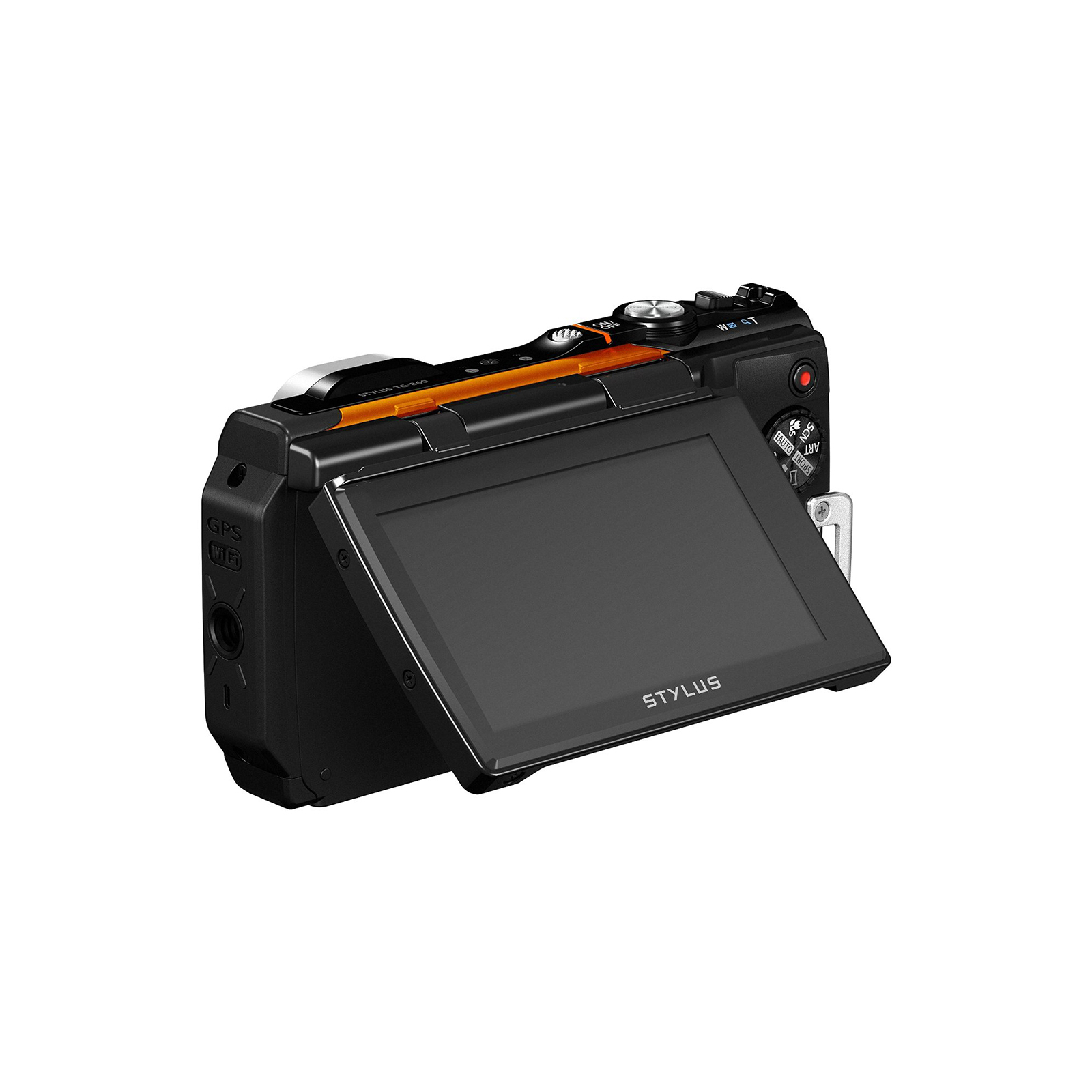 Цифровий фотоапарат Olympus TG-860 Orange (Waterproof - 15m; iHS; Wi-Fi) (V104170OE000) зображення 5