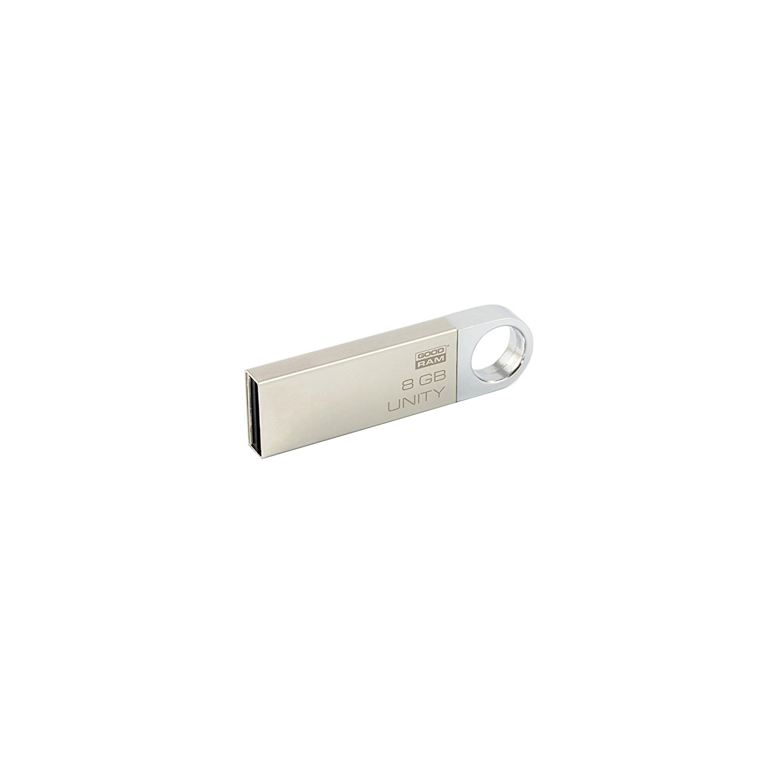 USB флеш накопичувач Goodram 8GB Unity Silver USB 2.0 (UUN2-0080S0R11)