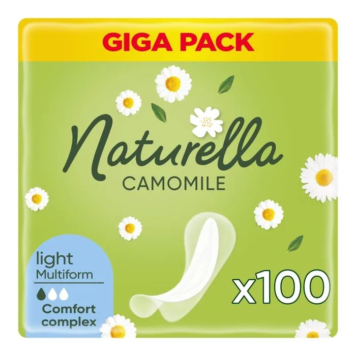 Ежедневные прокладки Naturella Сamomile Light Multiform 100 шт. (8001090603760)