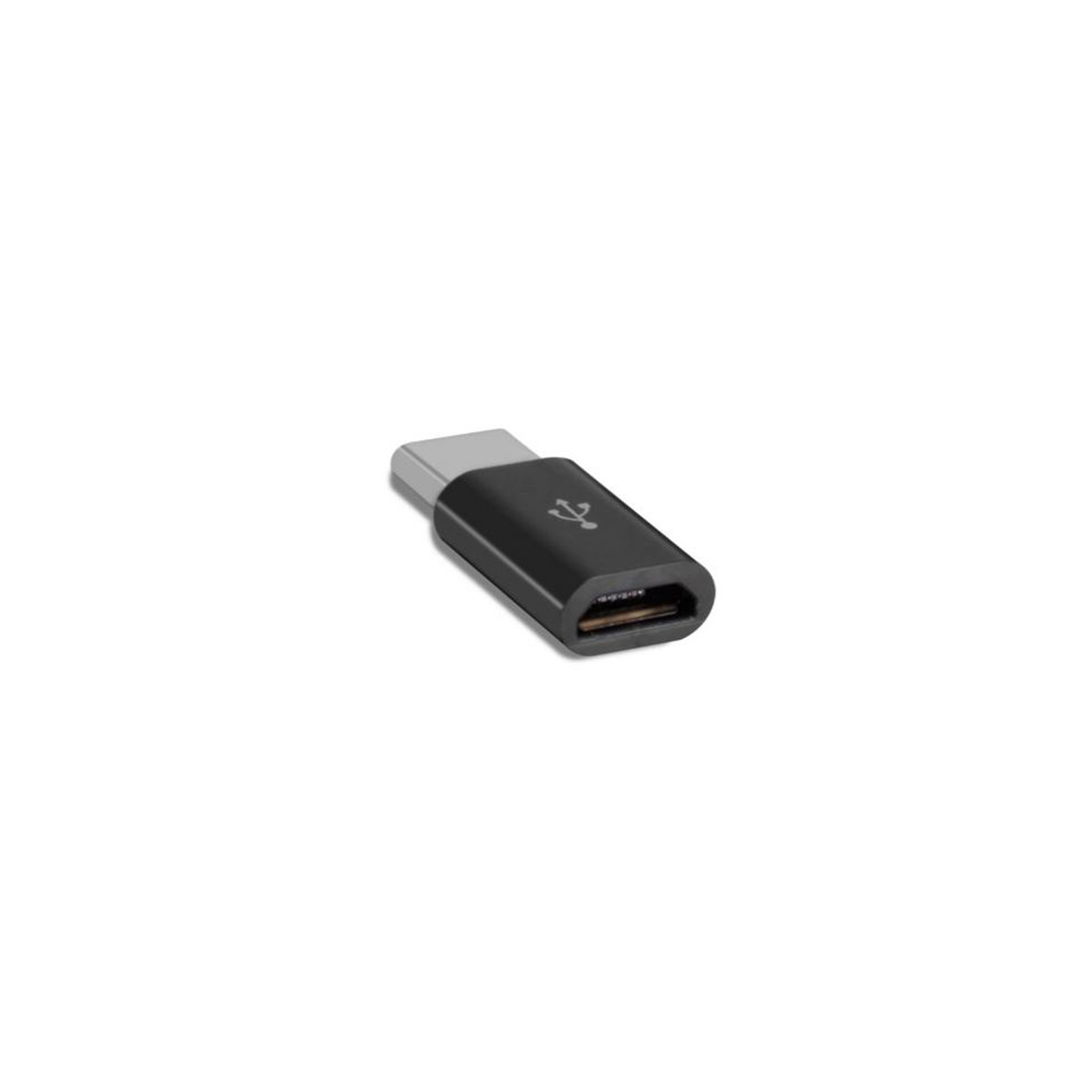 Перехідник Type-C to Micro USB Lapara (LA-Type-C-MicroUSB-adaptor black) зображення 2