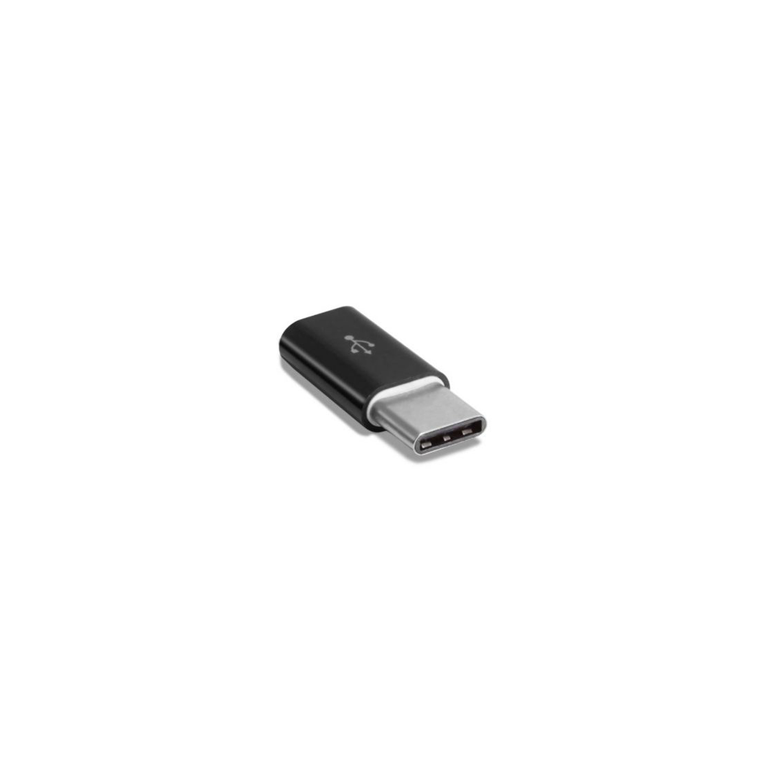 Перехідник Type-C to Micro USB Lapara (LA-Type-C-MicroUSB-adaptor black) зображення 3