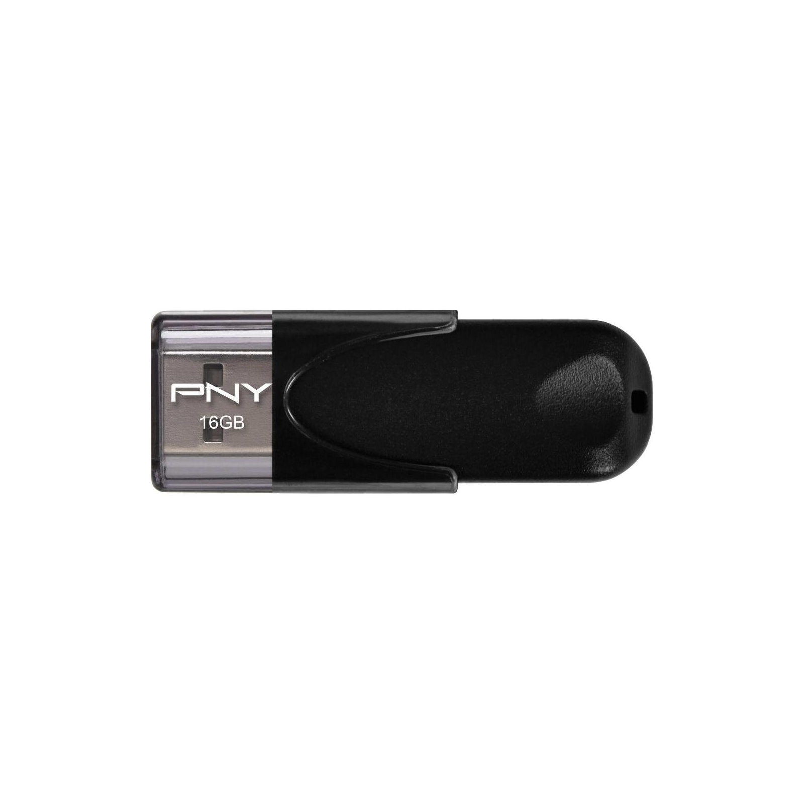 USB флеш накопичувач PNY flash 16GB Attache4 Black USB 2.0 (FD16GATT4-EF)