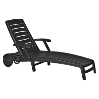 Шезлонг Curver Sparta серый (00304130)