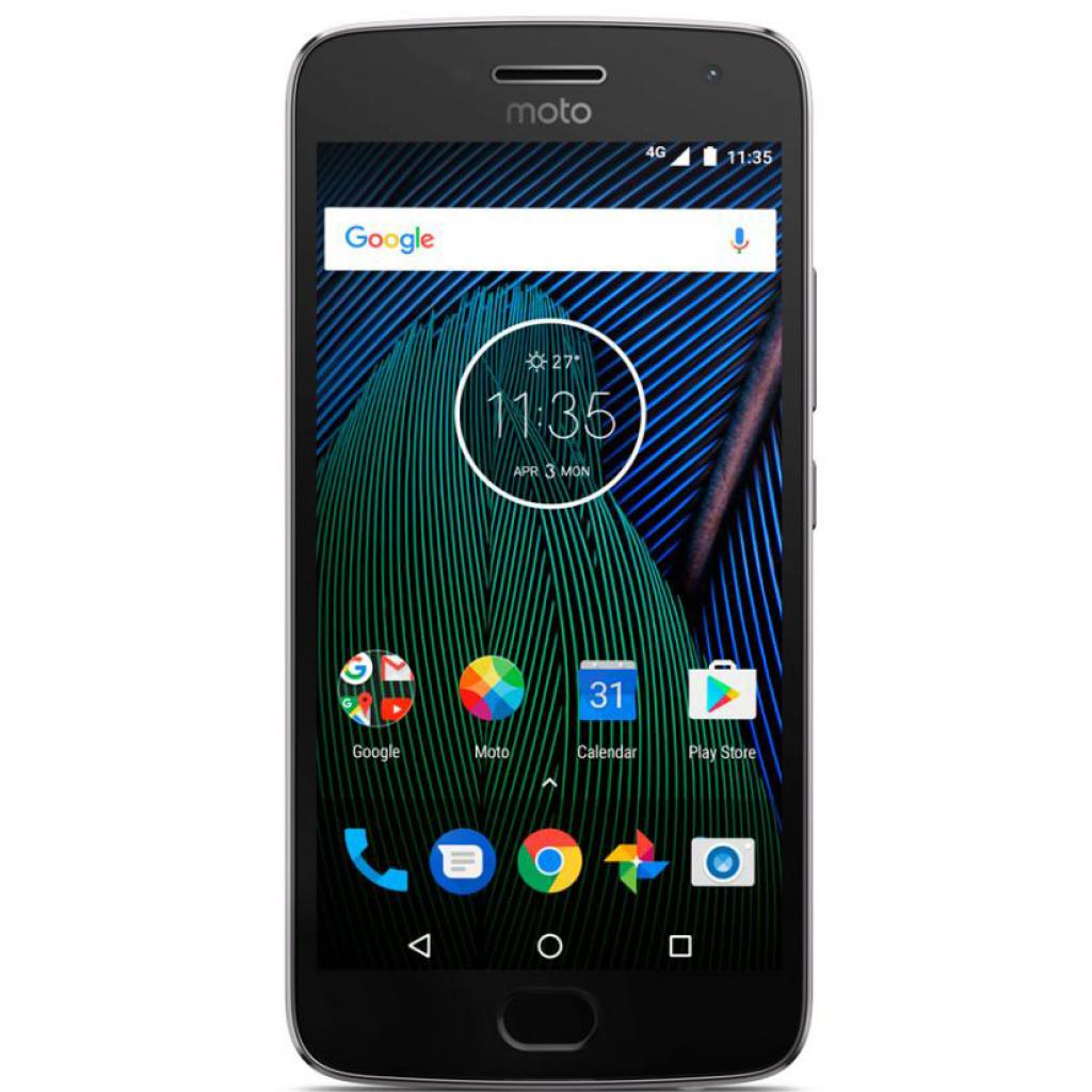 Мобильный телефон Motorola Moto G5 Plus (XT1685) 32Gb Lunar Grey (SM4469AC3K7)