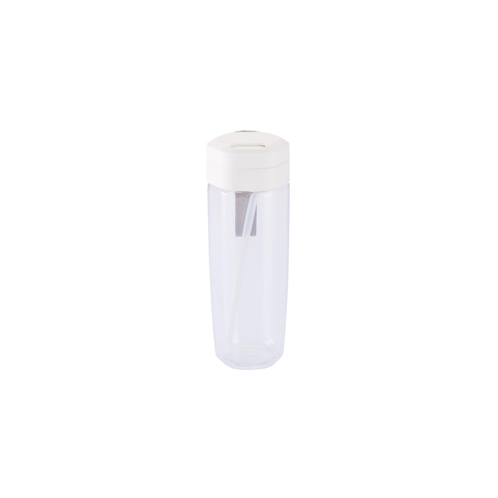 Бутылка для воды XD Modo с трубочкой белая (P436.043) изображение 2