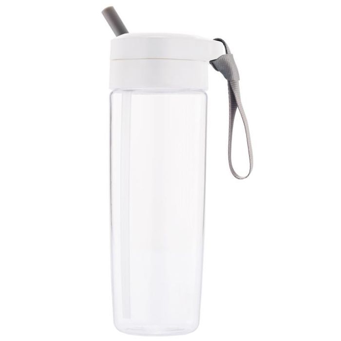 Пляшка для води XD Modo с трубочкой белая (P436.043) зображення 4