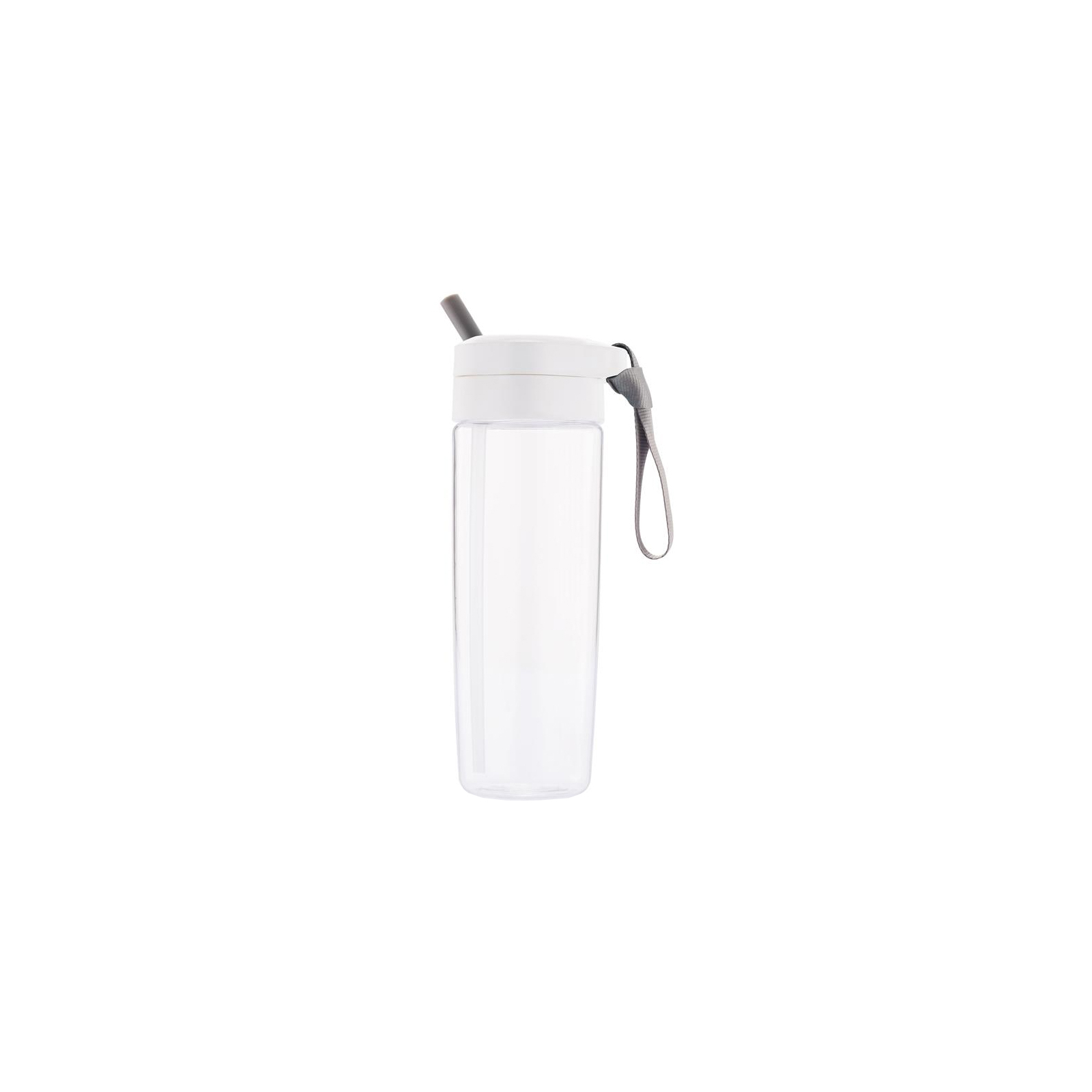 Бутылка для воды XD Modo с трубочкой белая (P436.043) изображение 4