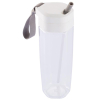 Бутылка для воды XD Modo с трубочкой белая (P436.043)