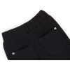 Лосини Breeze в рубчик с карманчиком (9842-128G-black) зображення 4