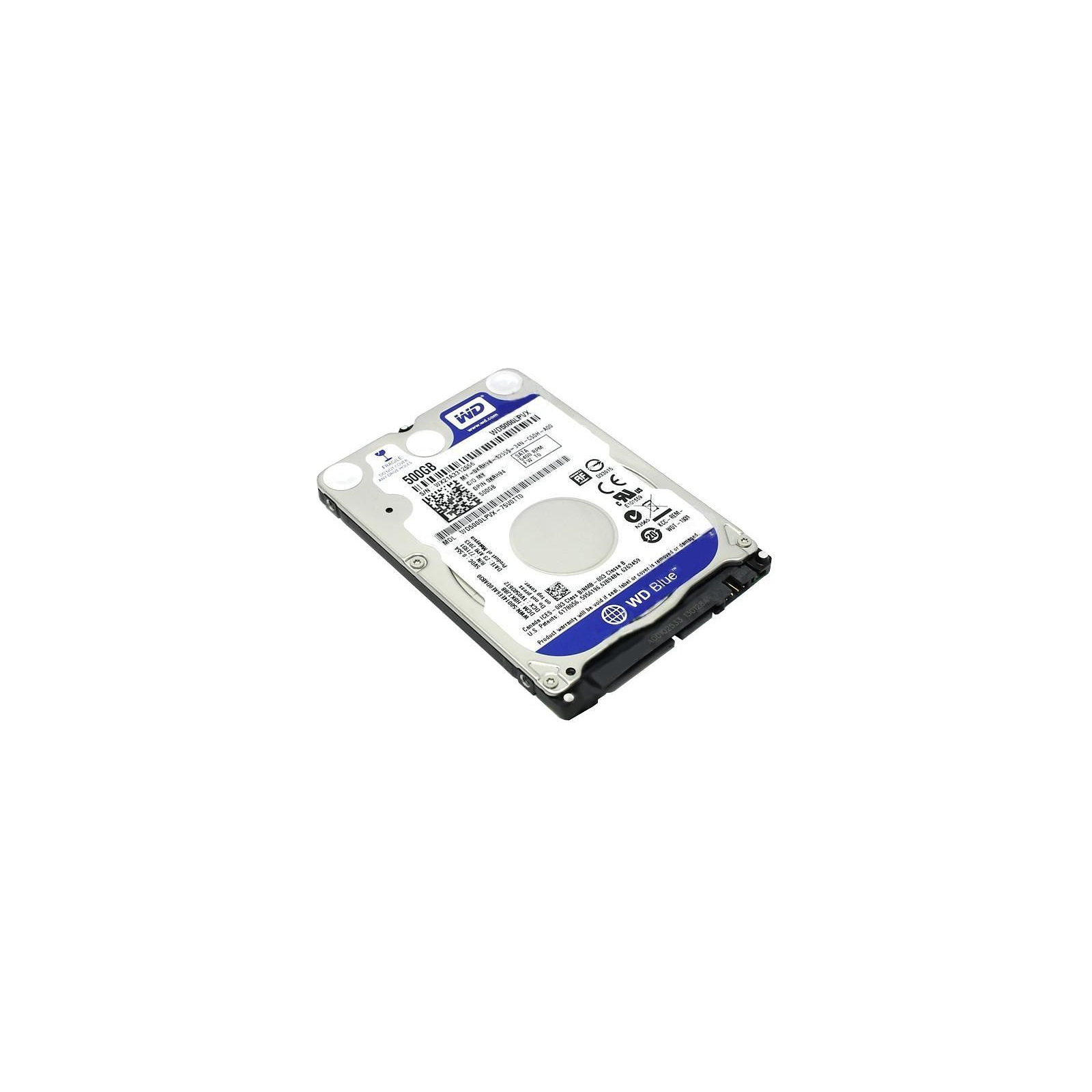 Жорсткий диск для ноутбука 2.5" 500GB WD (#WD5000LPCX-FR#) зображення 2