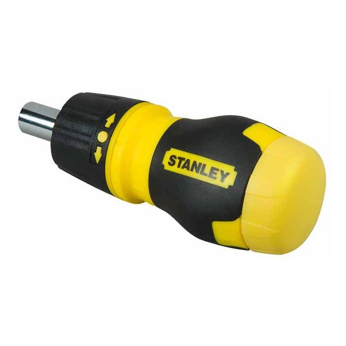 Набор отверток Stanley Multibit Stubby, реверсивная, с 6 сменными битами (0-66-358) изображение 2