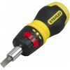 Набор отверток Stanley Multibit Stubby, реверсивная, с 6 сменными битами (0-66-358) изображение 3