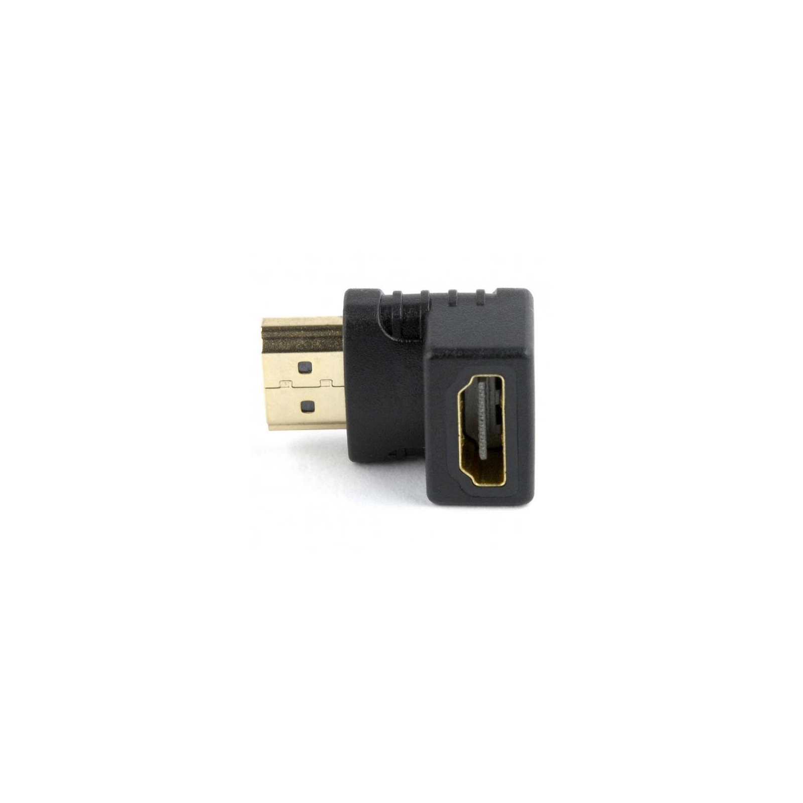 Перехідник HDMI M to HDMI F Cablexpert (A-HDMI90-FML) зображення 3