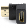 Перехідник HDMI M to HDMI F Cablexpert (A-HDMI90-FML) зображення 3