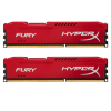 Модуль памяти для компьютера DDR4 16GB (2x8GB) 3200 MHz HyperX FURY Red Kingston Fury (ex.HyperX) (HX432C18FR2K2/16)