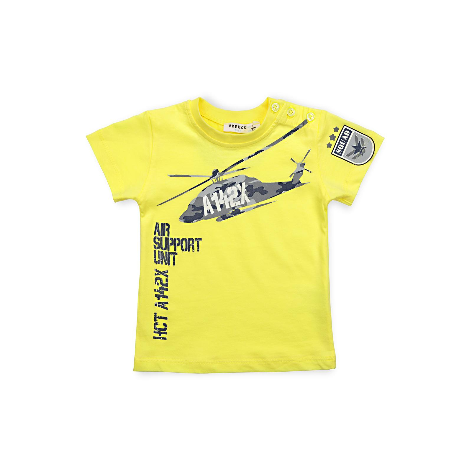 Набор детской одежды Breeze с вертолетом (10962-98B-yellow) изображение 2