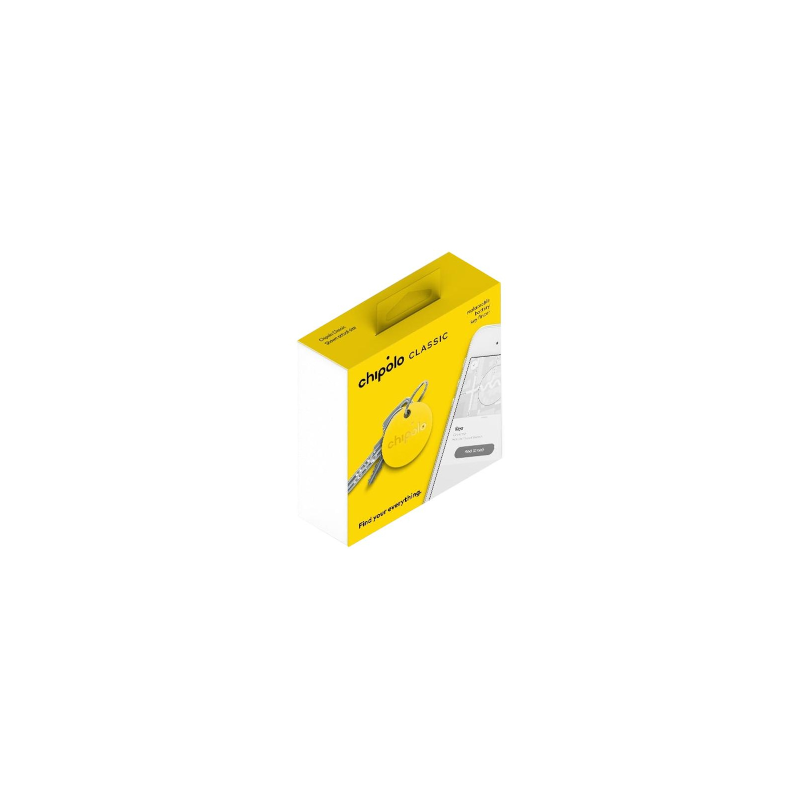 Пошукова система Chipolo Classic Yellow (CH-M45S-YW-R) зображення 4