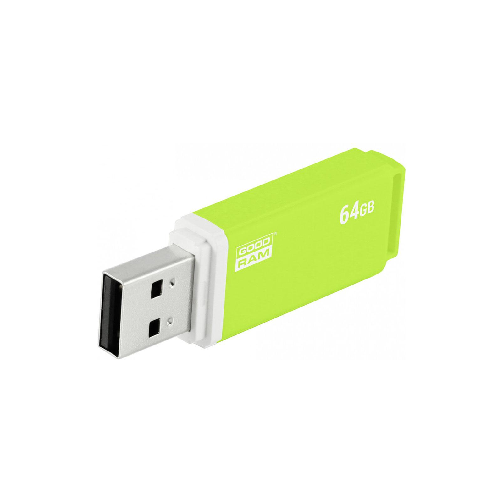 USB флеш накопитель Goodram 32GB UMO2 Green USB 2.0 (UMO2-0320G0R11) изображение 5