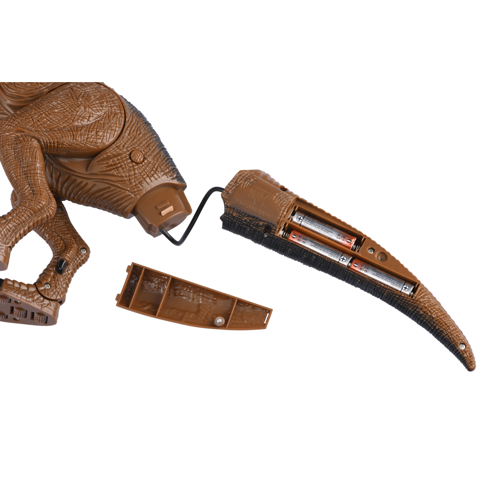 Интерактивная игрушка Same Toy Динозавр Dinosaur Planet коричневый со светом и звуком (RS6123AUt) изображение 5
