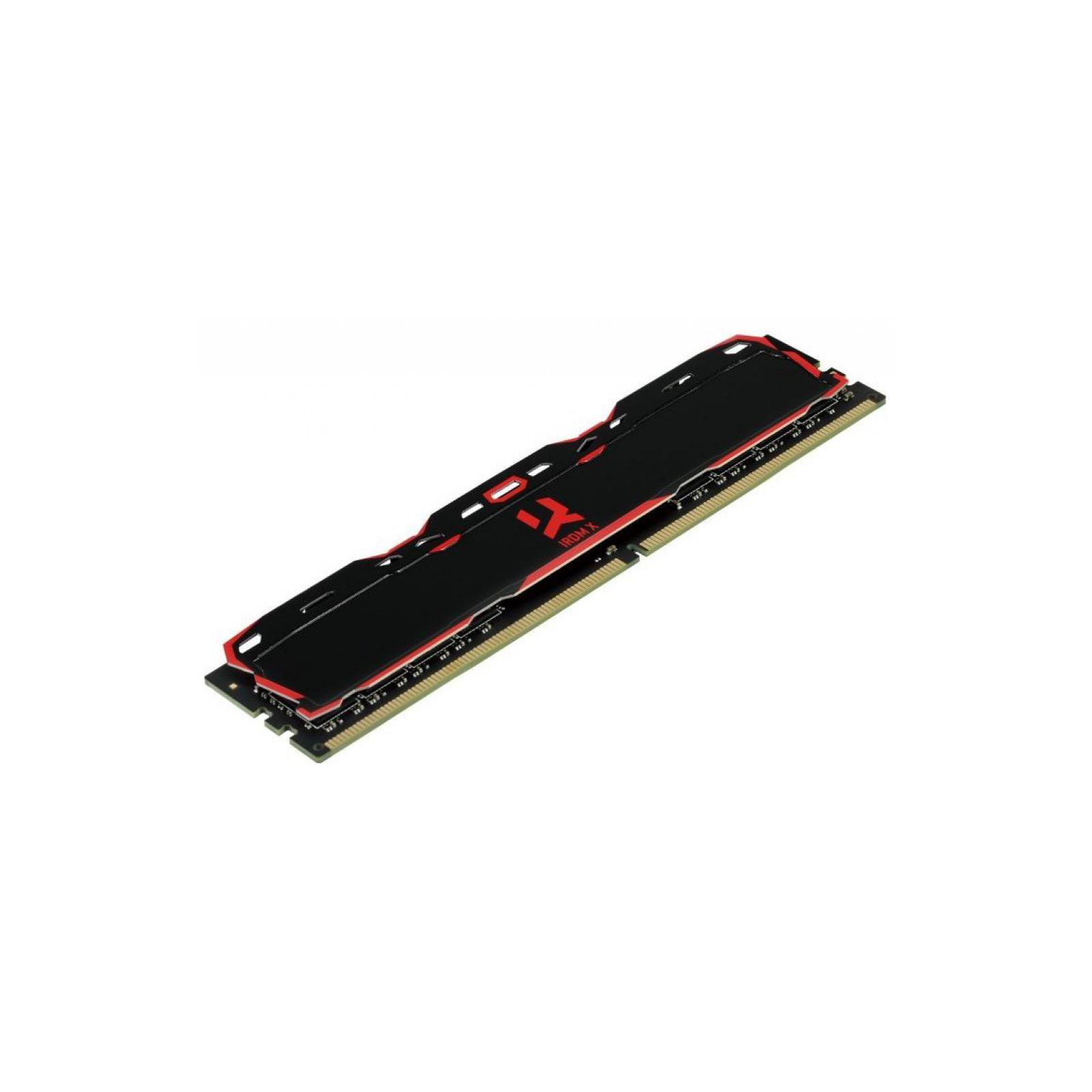 Модуль пам'яті для комп'ютера DDR4 8GB 3000 MHz Iridium X Black Goodram (IR-X3000D464L16S/8G) зображення 2