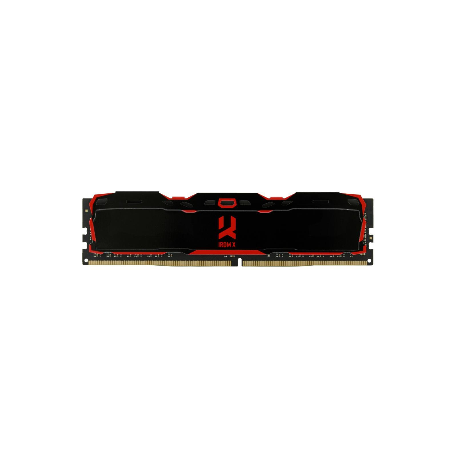 Модуль пам'яті для комп'ютера DDR4 8GB 3000 MHz Iridium X Black Goodram (IR-X3000D464L16S/8G)