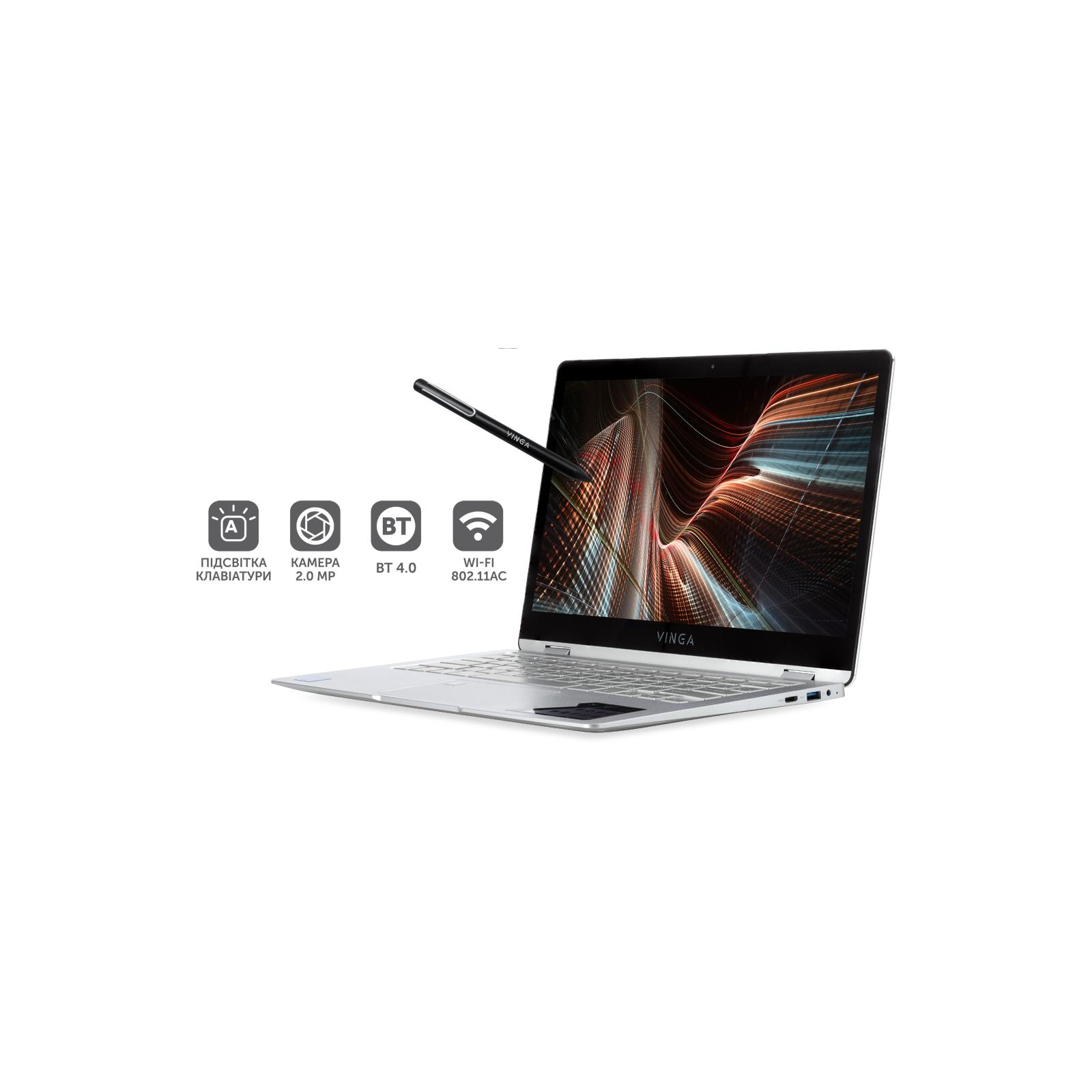 Ноутбук Vinga Twizzle Pen J133 (J133-C33464PS) изображение 3
